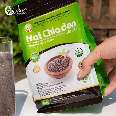 [Yến An] - Hạt chia đen hữu cơ