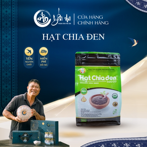 [Yến An] - Hạt chia đen hữu cơ
