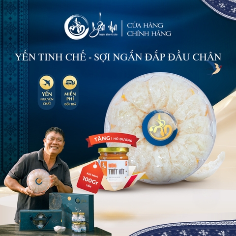[Yến An] - Yến Tinh Chế - Sợi Ngắn Đắp Đầu Chân