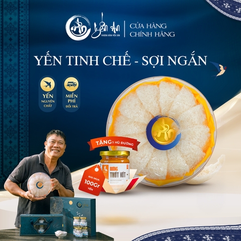 [Yến An] - Yến Tinh Chế - Sợi Ngắn