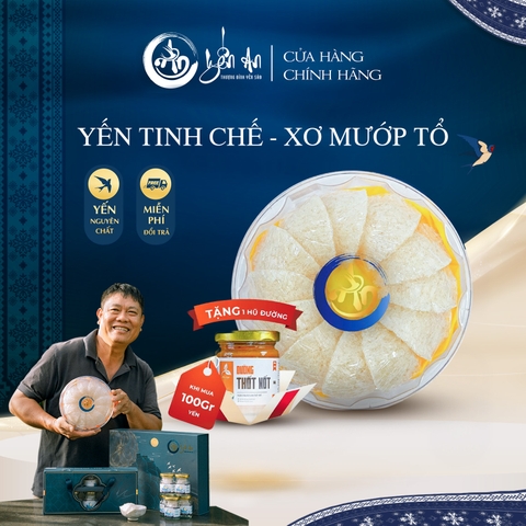 [Yến An] - Yến Tinh Chế - Xơ Mướp Tổ