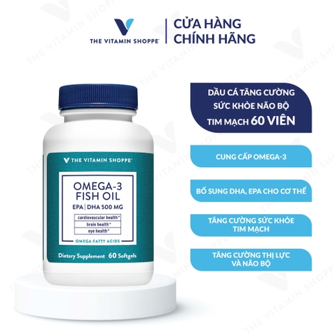 Thực phẩm bảo vệ sức khỏe OMEGA-3 FISH OIL