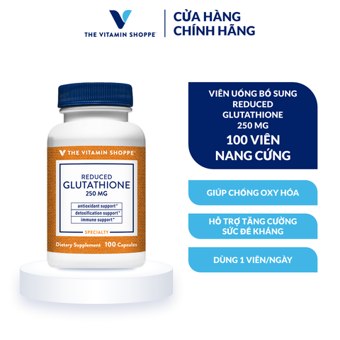 Thực phẩm bảo vệ sức khỏe REDUCED GLUTATHIONE 250 MG