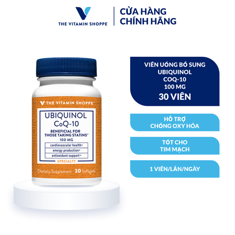Thực phẩm bảo vệ sức khỏe UBIQUINOL COQ-10 100 MG