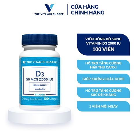 Thực phẩm bảo vệ sức khỏe VITAMIN D3