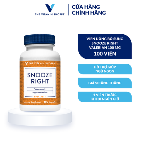 Thực phẩm bảo vệ sức khỏe SNOOZE RIGHT