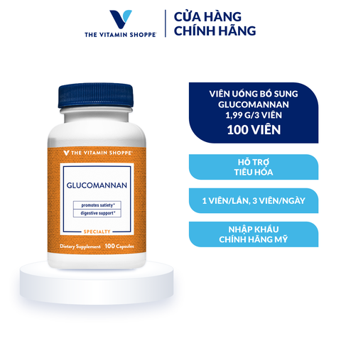 Thực phẩm bảo vệ sức khỏe GLUCOMANNAN
