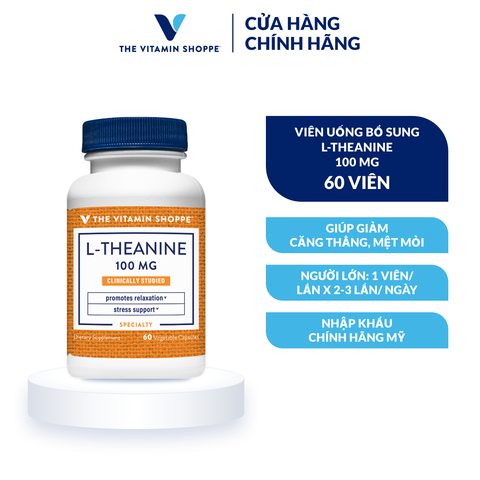 Thực phẩm bảo vệ sức khỏe L-THEANINE 100 MG