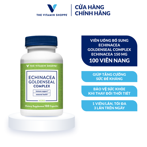 Thực phẩm bảo vệ sức khỏe ECHINACEA GOLDENSEAL COMPLEX