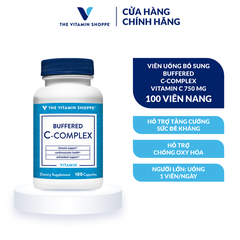 Thực phẩm bảo vệ sức khỏe BUFFERED C-COMPLEX