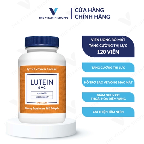 Thực phẩm bảo vệ sức khỏe LUTEIN 6 MG