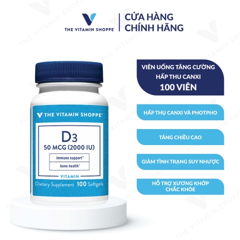 Thực phẩm bảo vệ sức khỏe VITAMIN D3