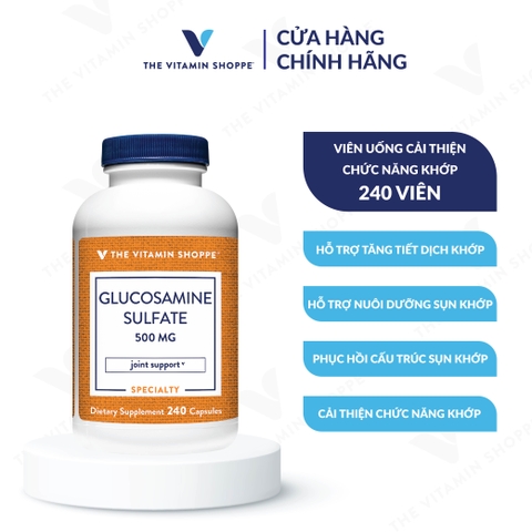Thực phẩm bảo vệ sức  khỏe GLUCOSAMINE SULFATE 500 MG