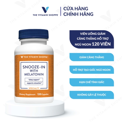Thực phẩm bảo vệ sức khỏe SNOOZE-IN WITH MELATONIN