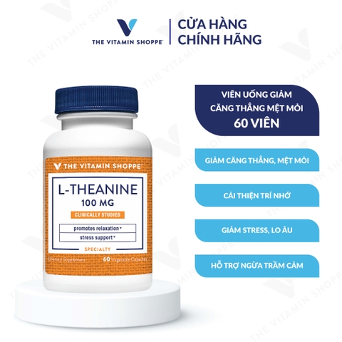 Thực phẩm bảo vệ sức khỏe L-THEANINE 100 MG