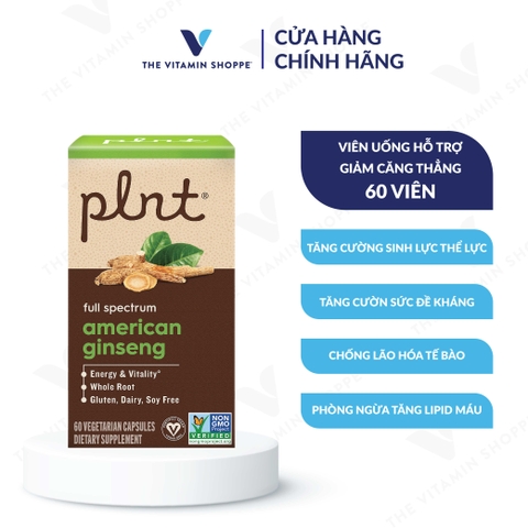 Thực phẩm bảo vệ sức khỏe AMERICAN GINSENG