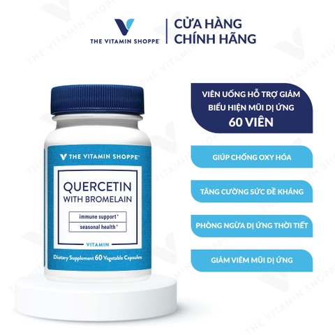 Thực phẩm bảo vệ sức khỏe QUERCETIN WITH BROMELAIN