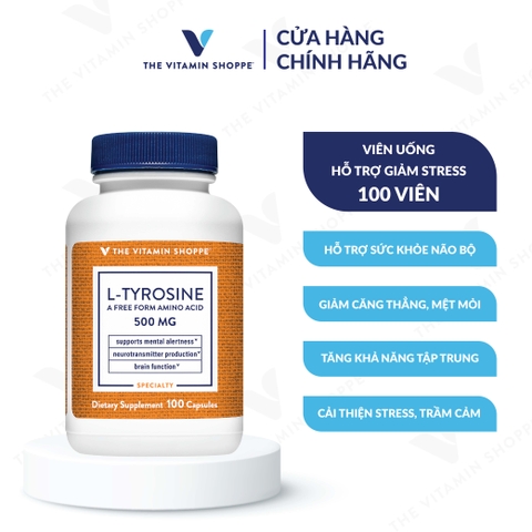 Thực phẩm bảo vệ sức khỏe L-TYROSINE 500MG