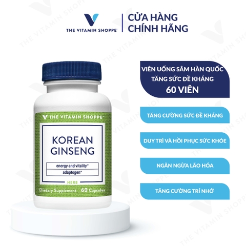 Thực phẩm bảo vệ sức khỏe KOREAN GINSENG