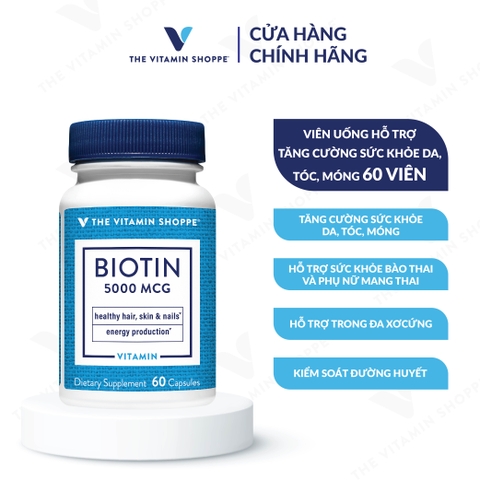 Thực phẩm bảo vệ sức khỏe BIOTIN
