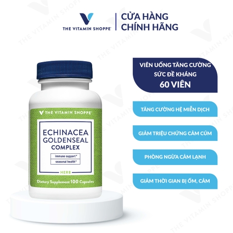 Thực phẩm bảo vệ sức khỏe ECHINACEA GOLDENSEAL COMPLEX