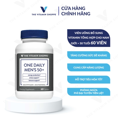 Thực phẩm bảo vệ sức khỏe ONE DAILY MEN'S 50+