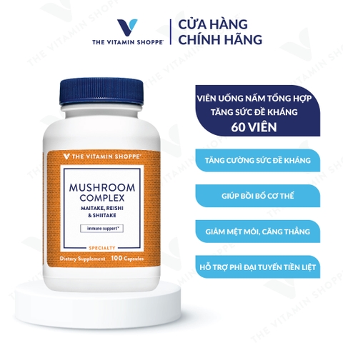 Thực phẩm bảo vệ sức khỏe MUSHROOM COMPLEX
