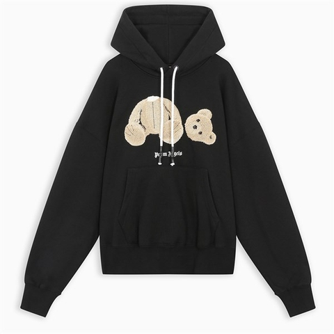 Áo Hoodie Palm Angels Kill Da Bear - Đen