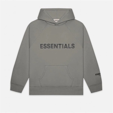 Áo Khoác Hoodie Essentials SS2020 (Trắng/Đen/Charcoal)