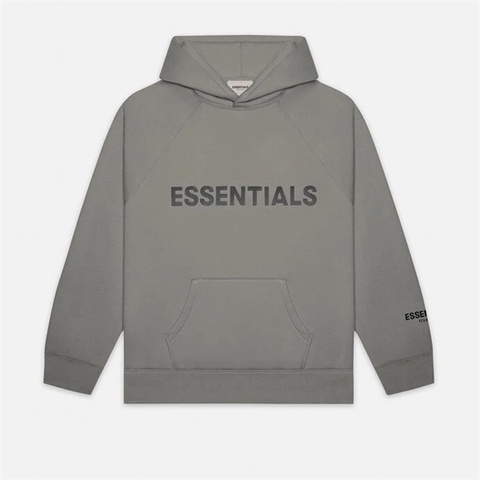 Áo Khoác Hoodie Essentials SS2020 (Trắng/Đen/Charcoal)