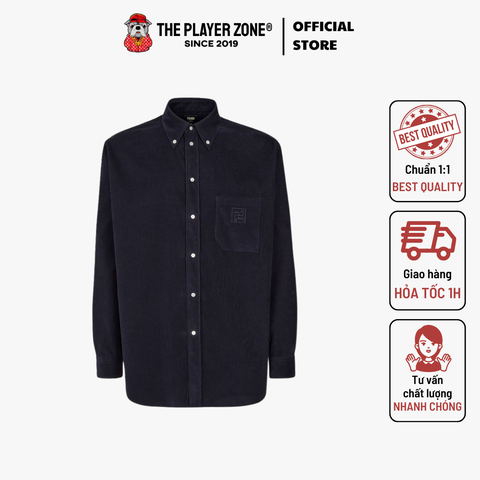 Áo Sơ Mi Fendi Shirt Fabric Blue - Navy