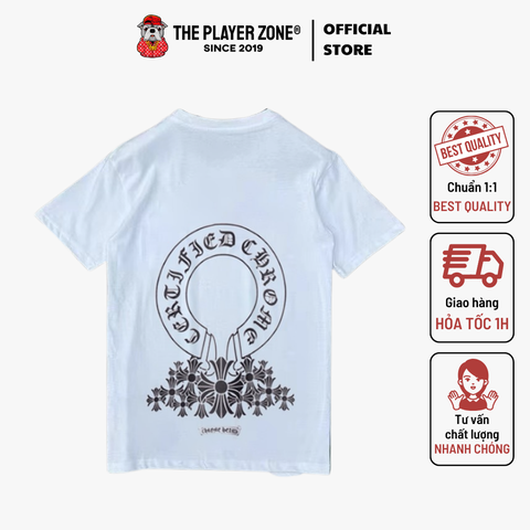 Áo Thun Chrome hearts T shirt manche courte Chrome hearts x Drake Certified Lover boy - Plug France - Trắng
