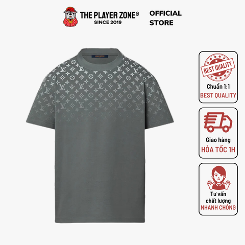 Áo Thun LV Gradient Up Side T-Shirt - Grey