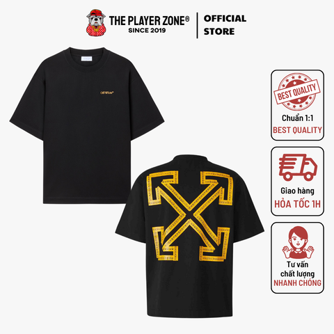 Áo Thun Off-White – Tape Arrow T-shirt Hombre - Đen