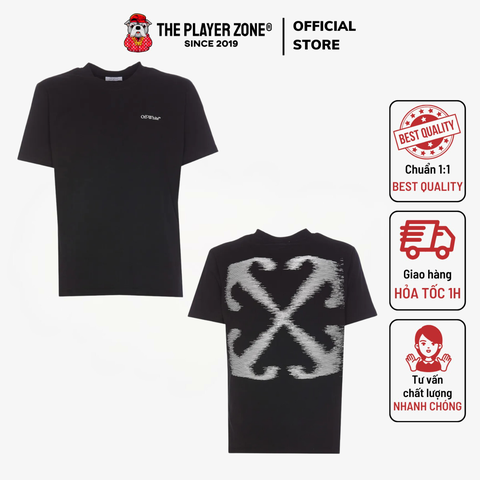Áo Thun Off - White Windy Arrow - Đen