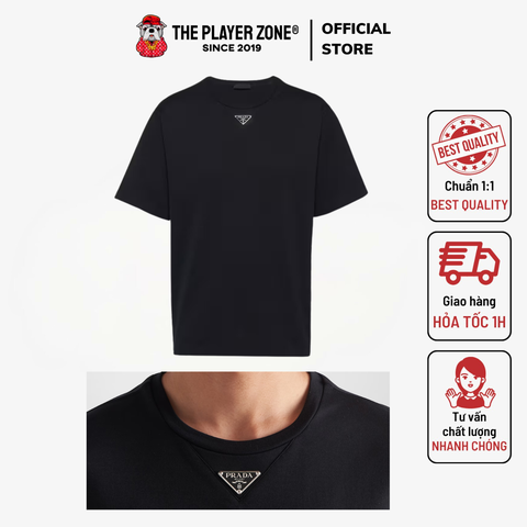 Áo Thun Prada Logo - Đen