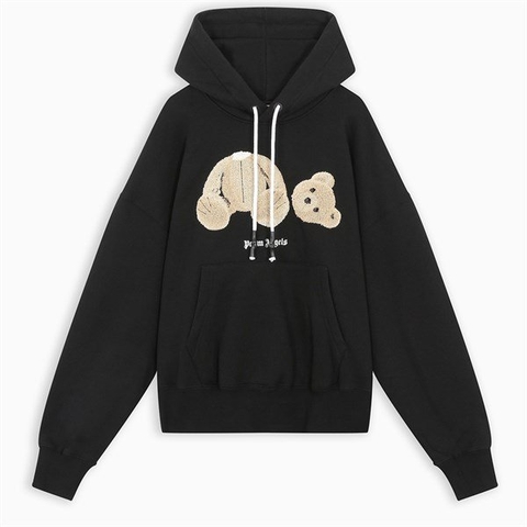 Áo Hoodie Palm Angels Kill Da Bear - Đen