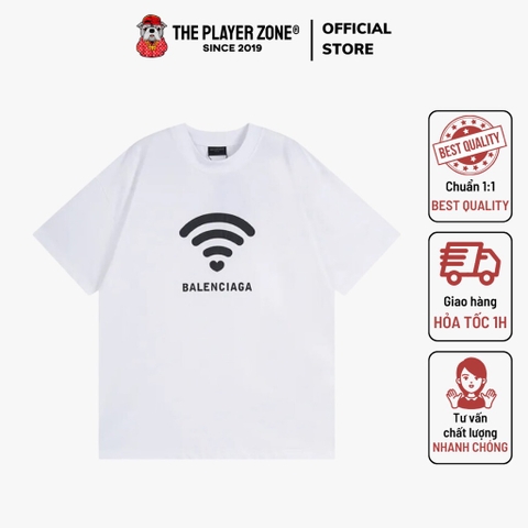 Áo Thun BL Love T-Shirt Medium Fit In Off White/Black - Đen