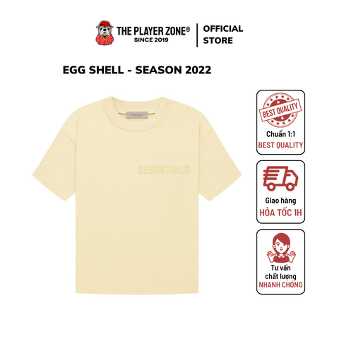 Áo Thun Fear Of God Essentials Egg Shell Season Tee (Season 22)