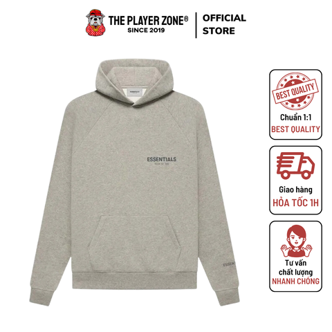 Hoodie Fear Of God Essentials Pullover Hoodie - Dark Oatmeal