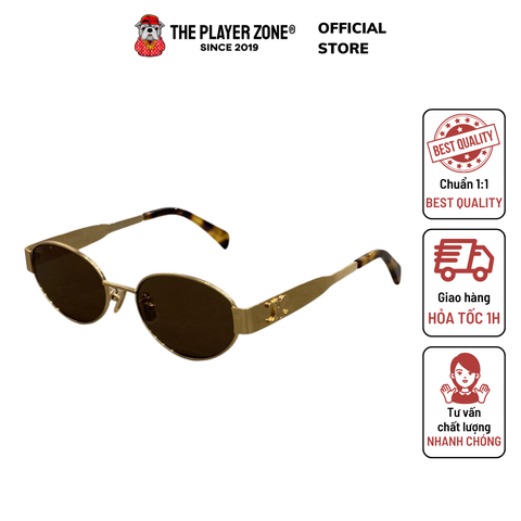 Kính Celine CL40235U 30N Gold - Tròng Nâu