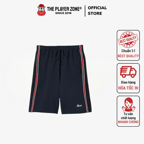Quần Gucci Cotton Jersey Basketball Shorts - Navy