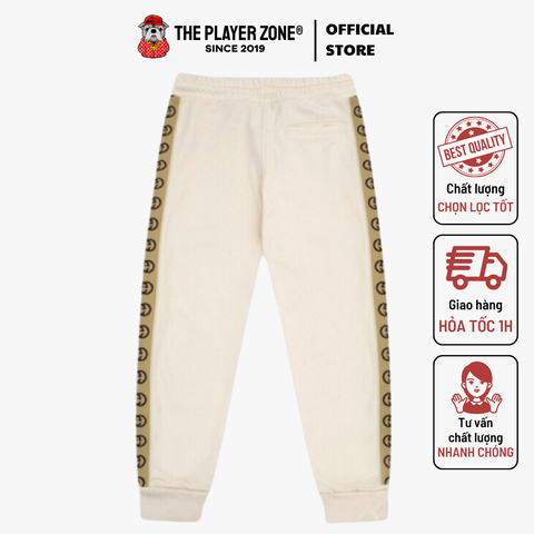 Quần Gucci GUESS Beige Mickey Cuff Pant - Beige