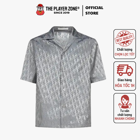 Áo Sơ Mi Homme Oblique Shirt- Grey