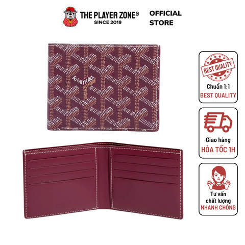 Ví Victoire Wallet - Đỏ đô