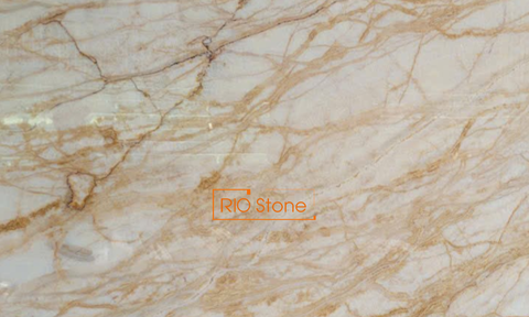 [Đá cẩm thạch - Marble] GOLDEN SPIDER ONYX