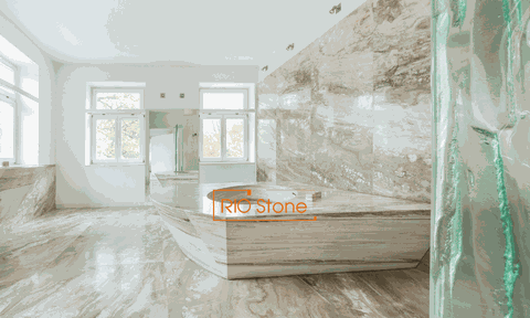 [Hạng mục] Đá ốp lát nhà vệ sinh