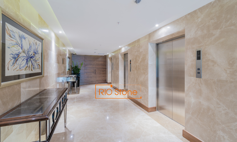 [Hạng mục] Đá ốp thang máy