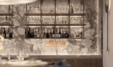 [Hạng mục] Đá ốp vách trang trí