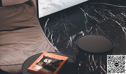 [Sản phẩm] Mặt bàn đá marble Nero Marquina